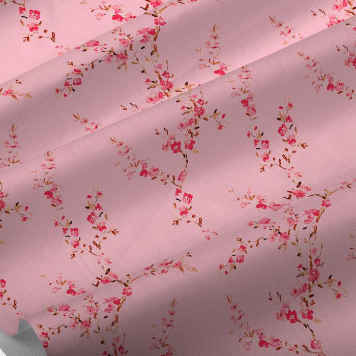 Cheery Blossom - Digital Print - Cotton Fabric – Riverside Fabrics